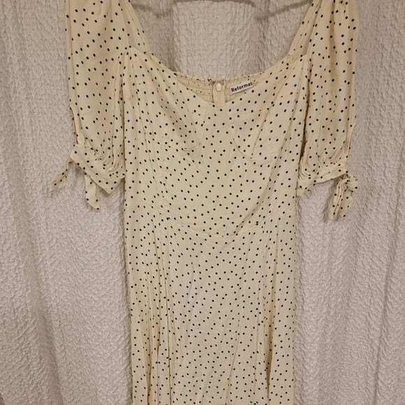 Reformation Quin Dress in Pepper Size 6 - Picture 10 of 10